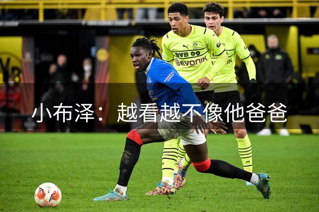 小布泽：越看越不像他爸爸